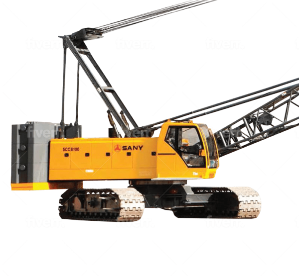 SANY 110 Ton Crawler Crane - Inquipco